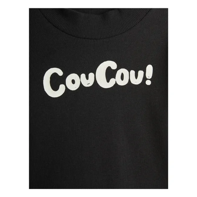 Mutande in cotone biologico Coucou | Nero