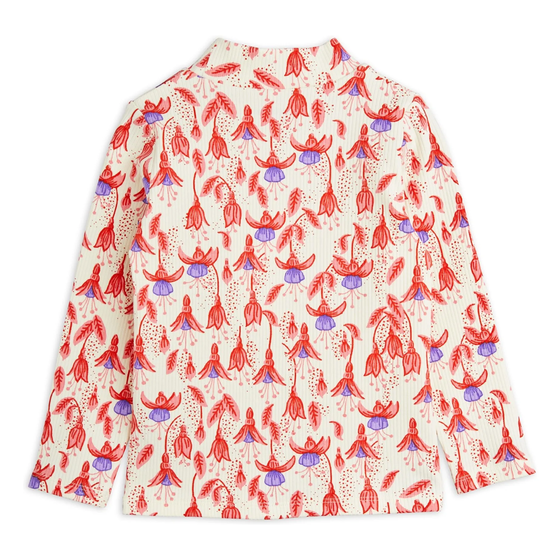 Sous-Pull Fuchsia Coton Bio | Crème- Image produit n°3