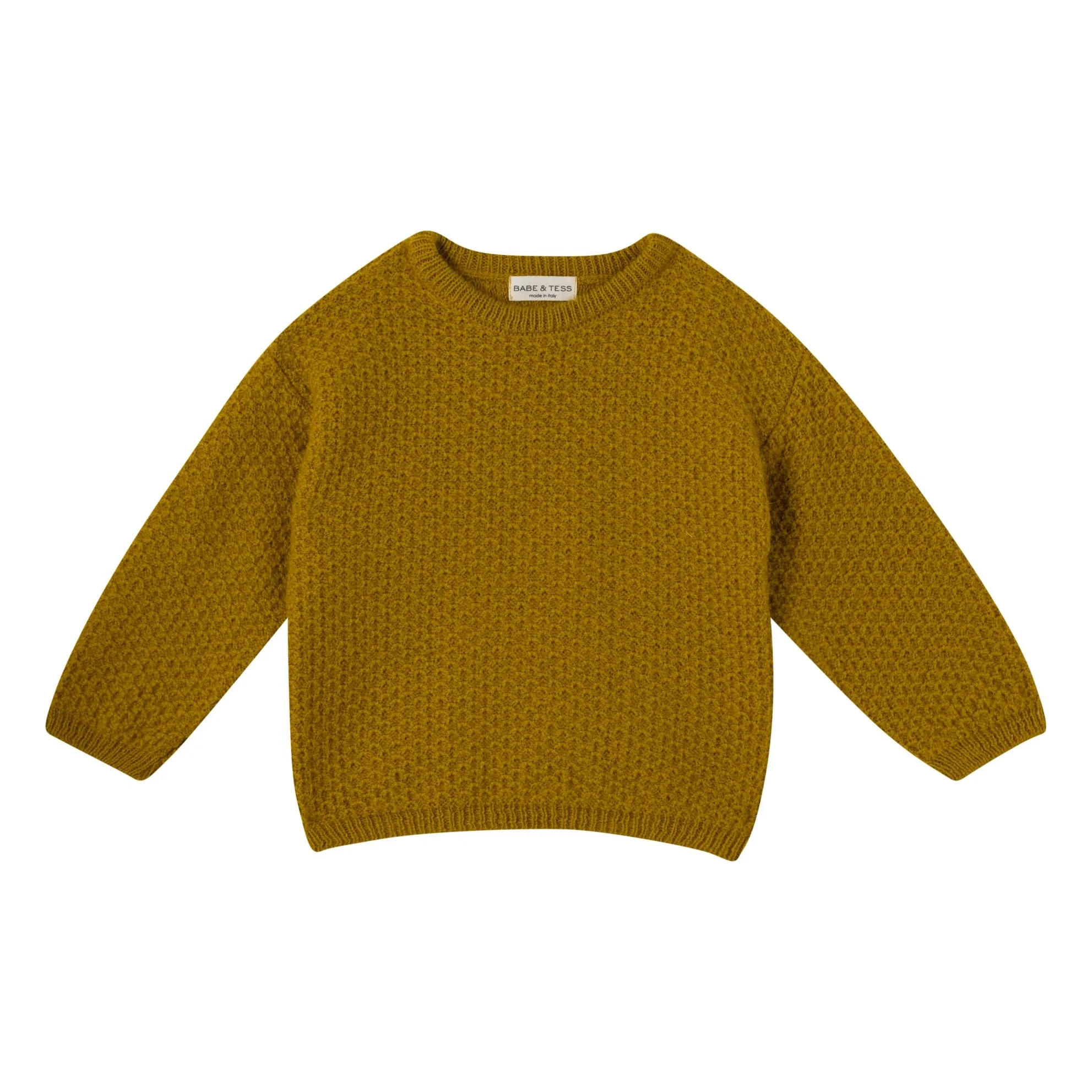 Babe & Tess Mustard Stella Sweater