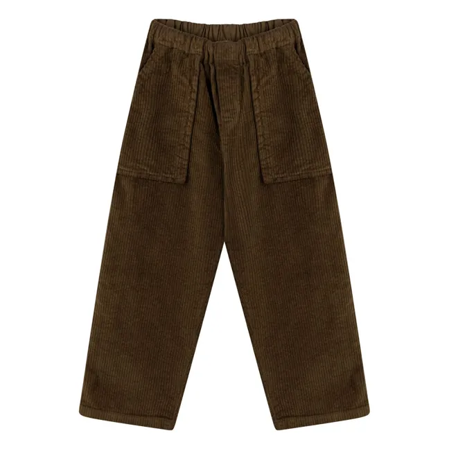 Fatigue Corduroy Pants | Brown