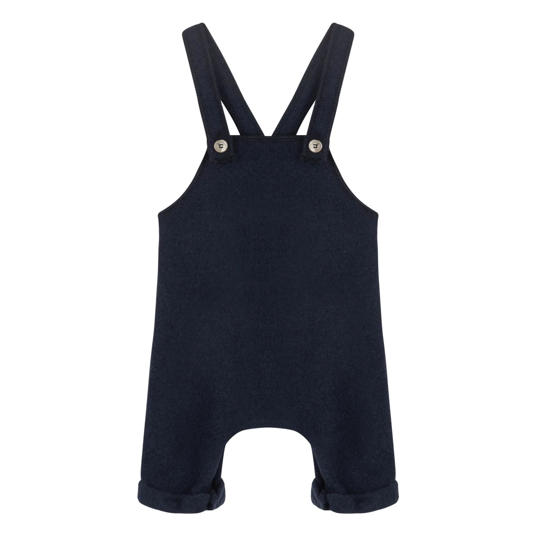 Babe & Tess Blue Knitted Overalls