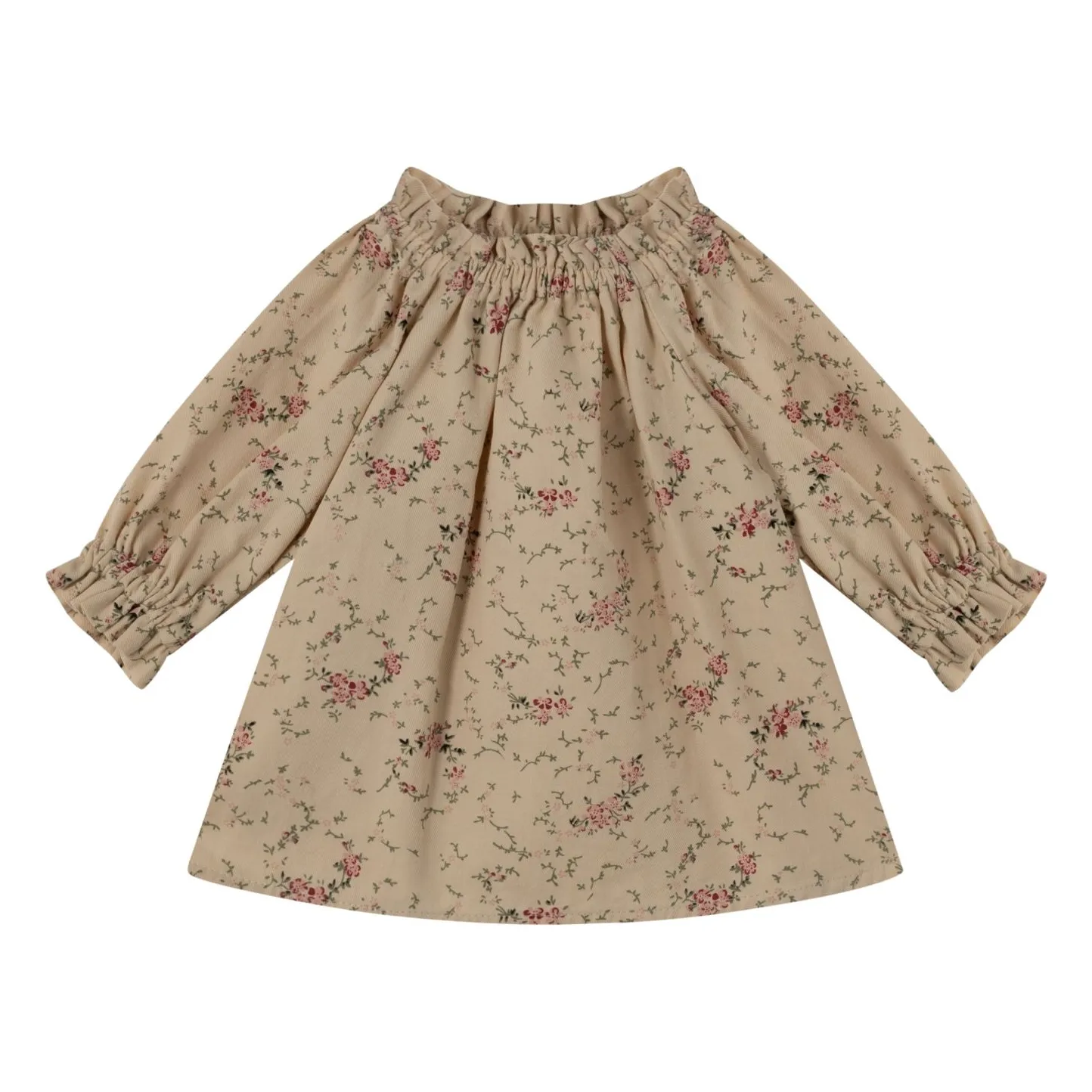 Babe & Tess Beige Pink Blouse Talita Fleurie