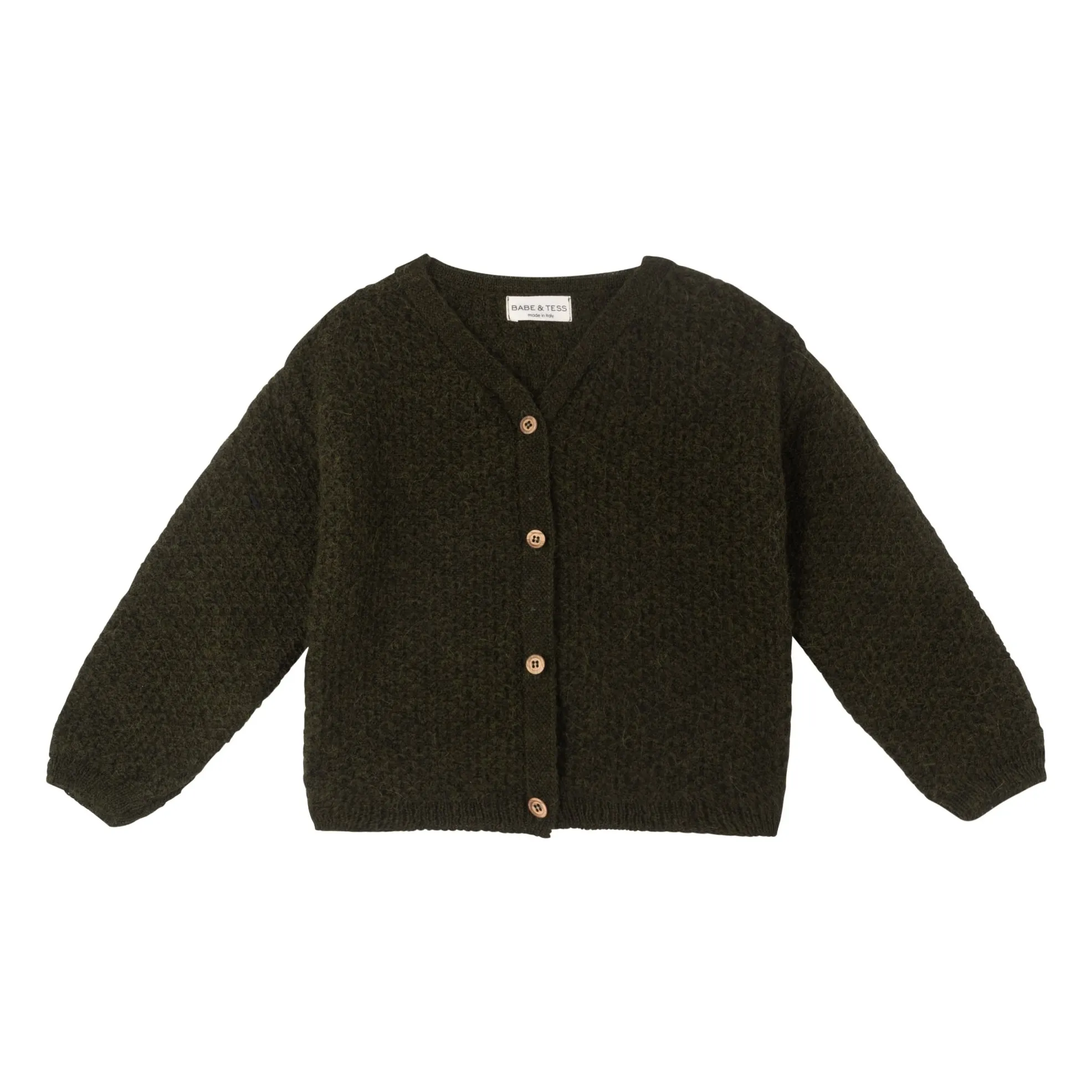 Babe & Tess Forest Green Stella Cardigan