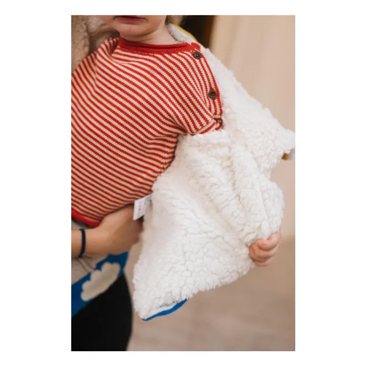 Froggy Rainbow Coat Organic Cotton | Blue- Product image n°4