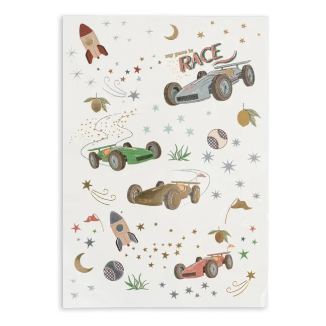 Tatouages temporaires Course