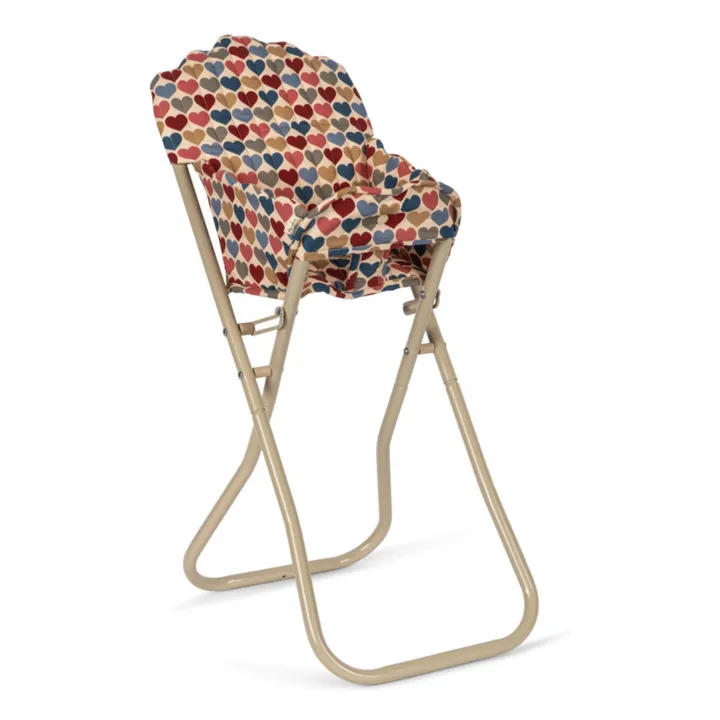 Chaise haute pour poupée Cœurs- Image produit n°2