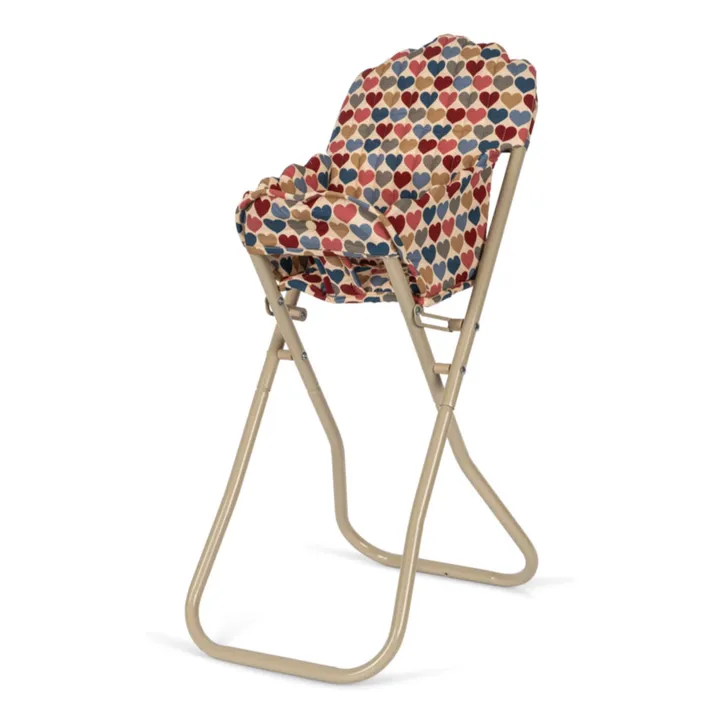 Chaise haute pour poupée Cœurs- Image produit n°0