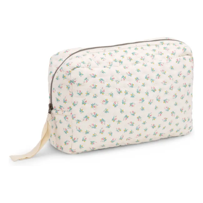 Große Kosmetiktasche Blumen