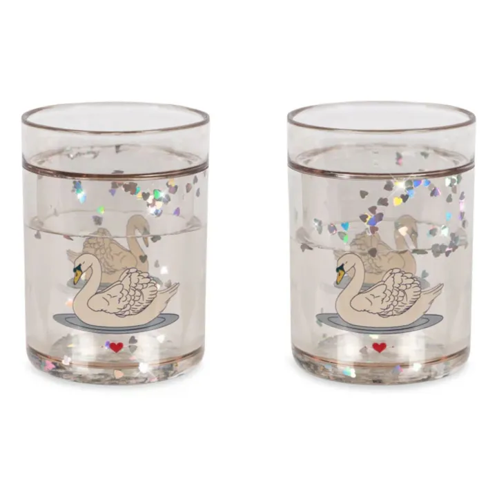 Gobelets Swan - Set de 2 | Rose- Image produit n°0