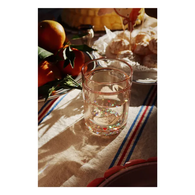 Swan tumblers - Set of 2 | Pink