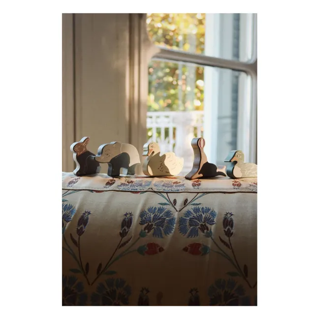 Animaux en bois FSC - Set de 9