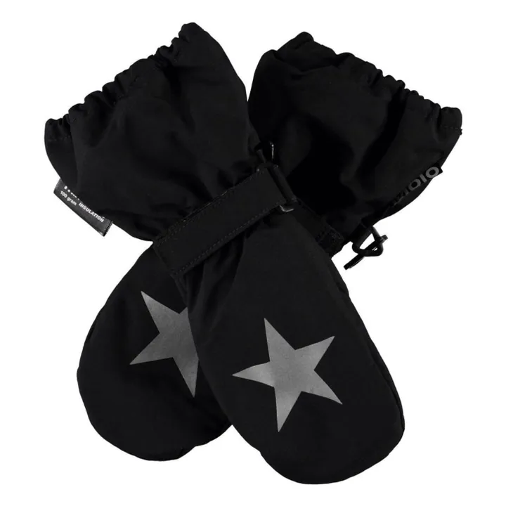 Molo Igor mittens Black Smallable