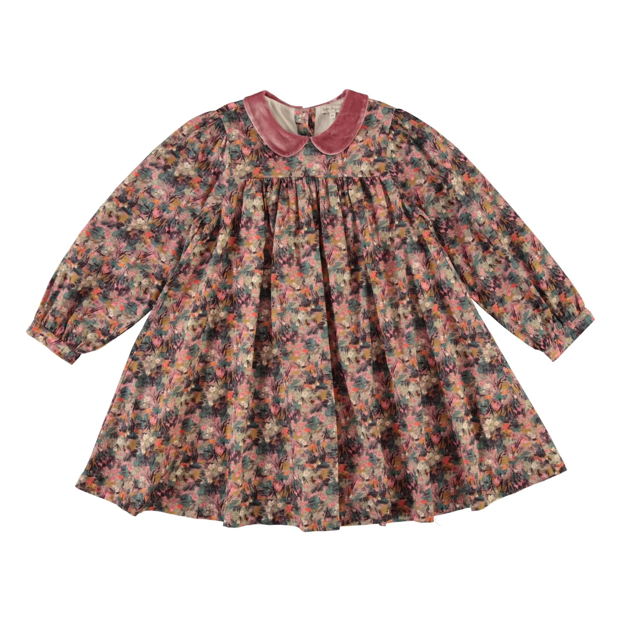 Bebe Organic Pink Doria Fleurie Dress