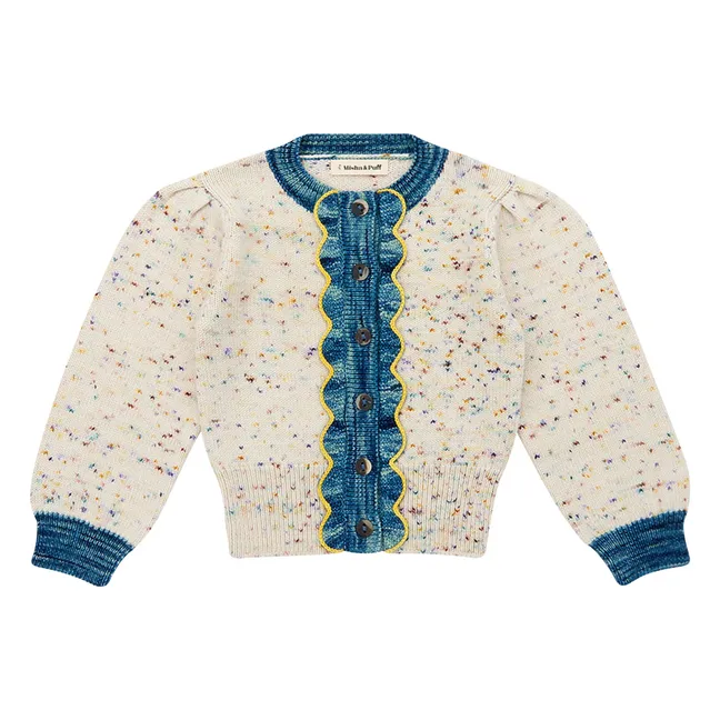 Strickjacke Elizabeth Merinowolle | Seidenfarben