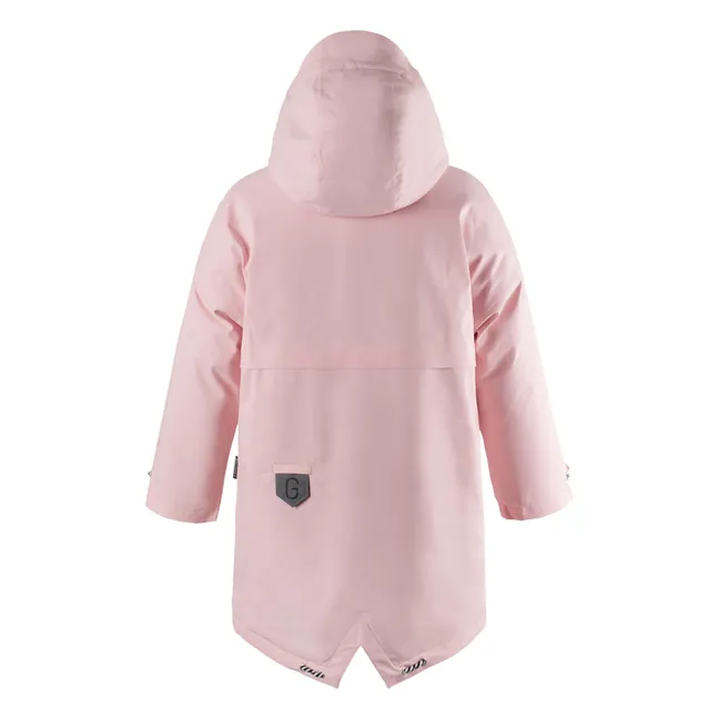 Parka impermeabile Desert Fox | Rosa Pallido