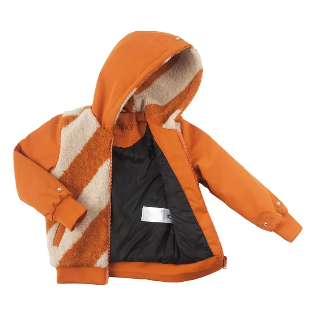 3-in-1-Regenjacke Snake Pit | Orange