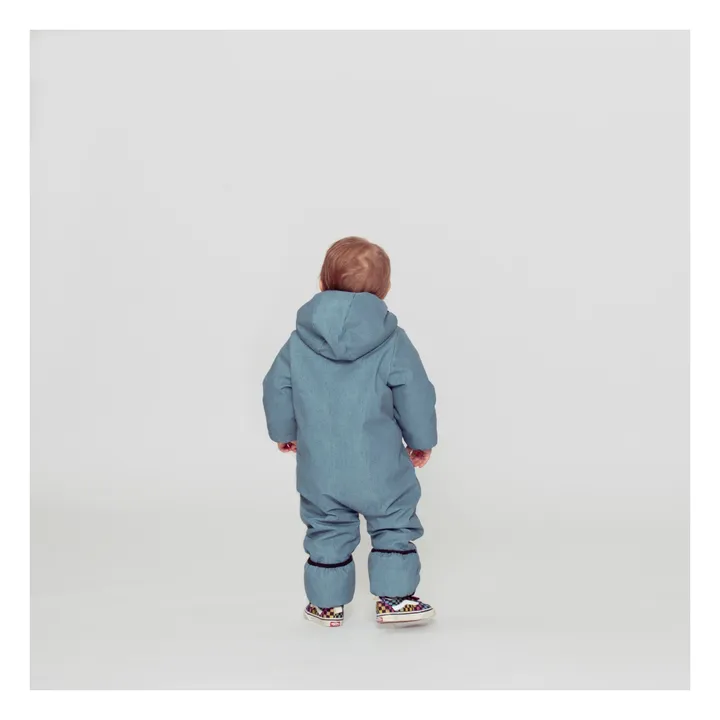 Gosoaky Baby Sparrow Rain Suit Denim Smallable