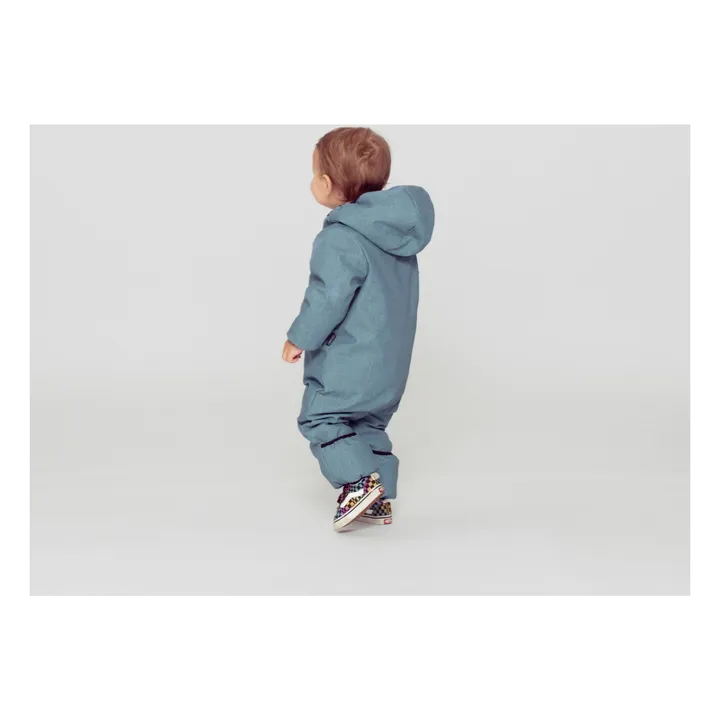 Gosoaky Baby Sparrow Rain Suit Denim Smallable