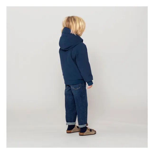Giacca impermeabile Lazy Sloth | Blu marino