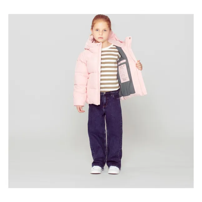Giacca impermeabile Drayon Eye | Rosa Pallido
