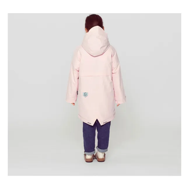 Parka impermeabile Desert Fox | Rosa Pallido