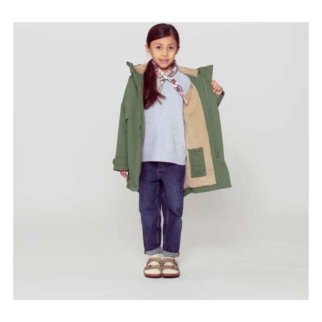 Parka impermeabile Desert Fox | Khaki