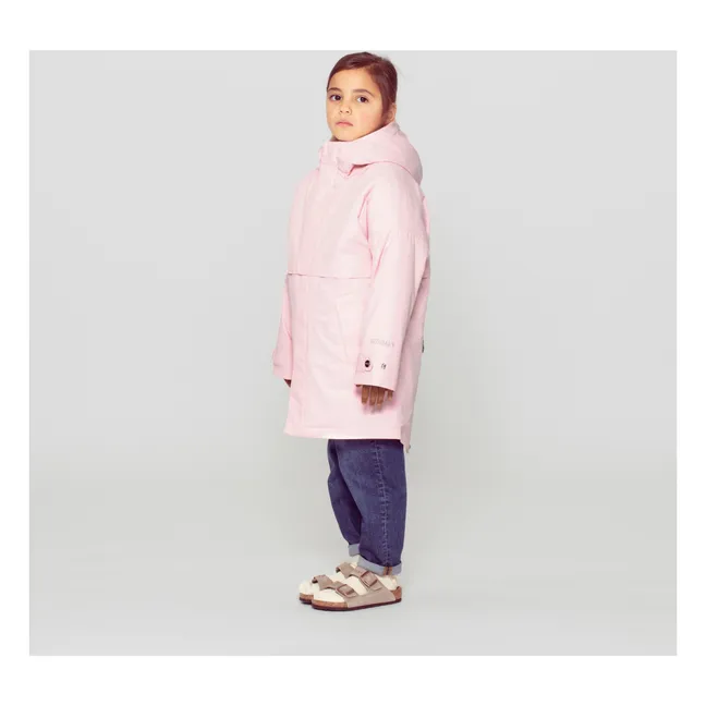 Parka impermeabile Desert Fox | Rosa Pallido
