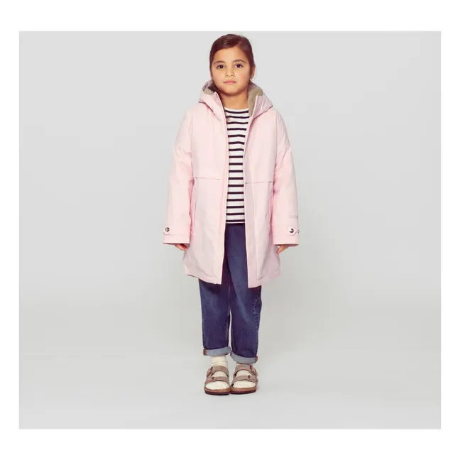 Parka impermeabile Desert Fox | Rosa Pallido