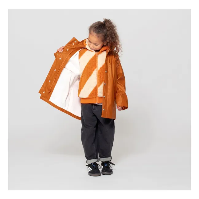 3-in-1-Regenjacke Snake Pit | Orange