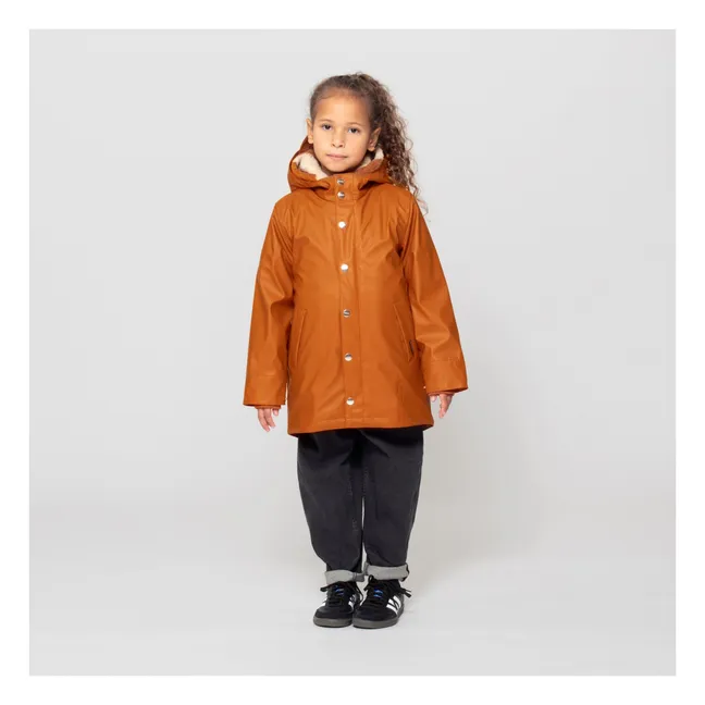 3-in-1-Regenjacke Snake Pit | Orange