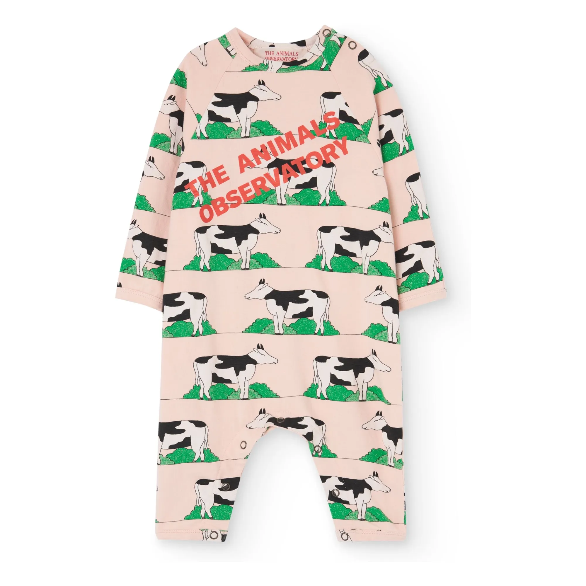 The Animals Observatory Pale Pink Owl Pyjamas
