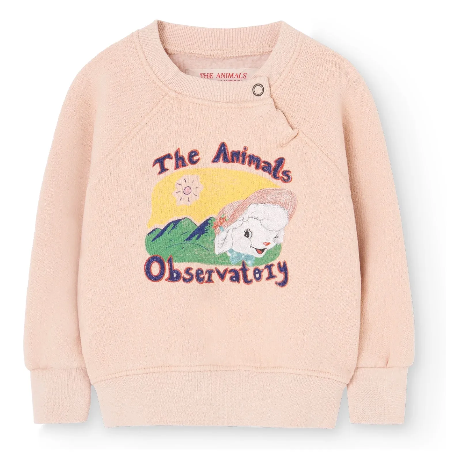 The Animals Observatory Pale Pink Jackal Sweat Sheep