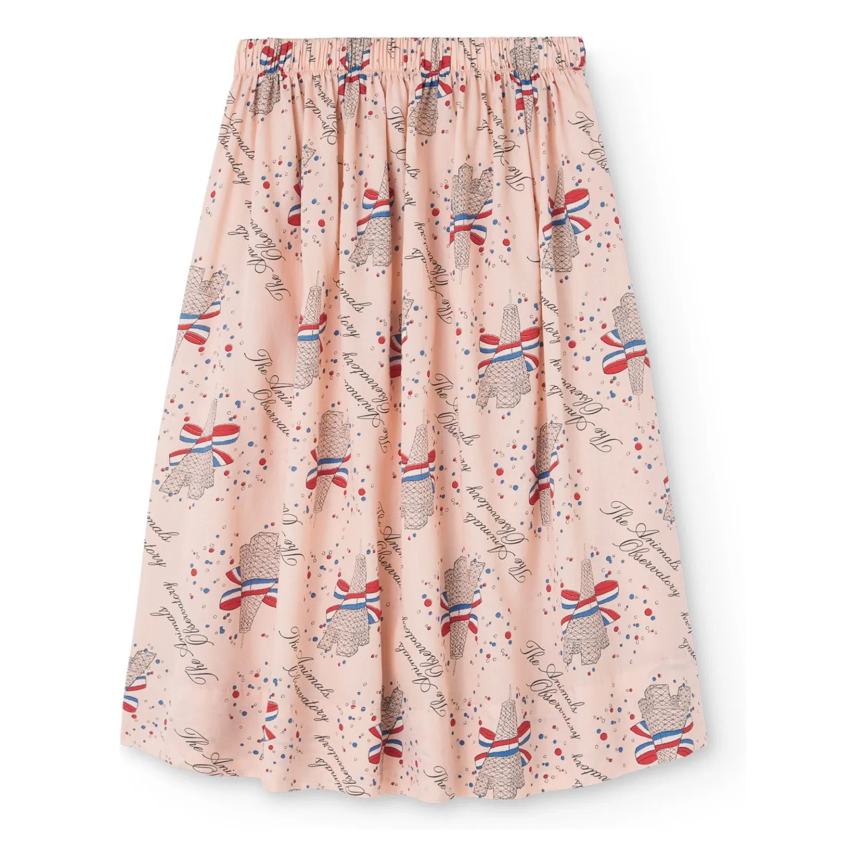 The Animals Observatory Pale Pink Ladybug Skirt