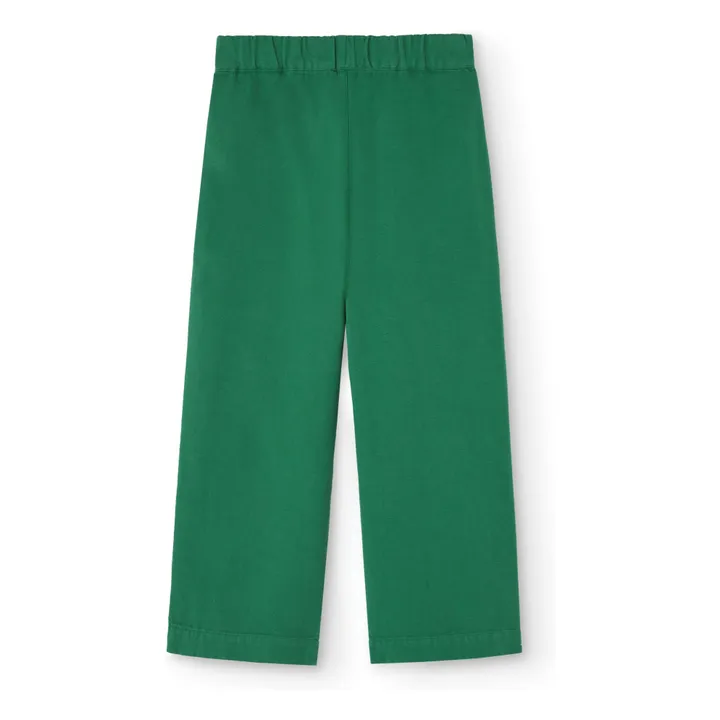 Pantaloni a zampa di elefante | Verde foresta- Immagine del prodotto n°3