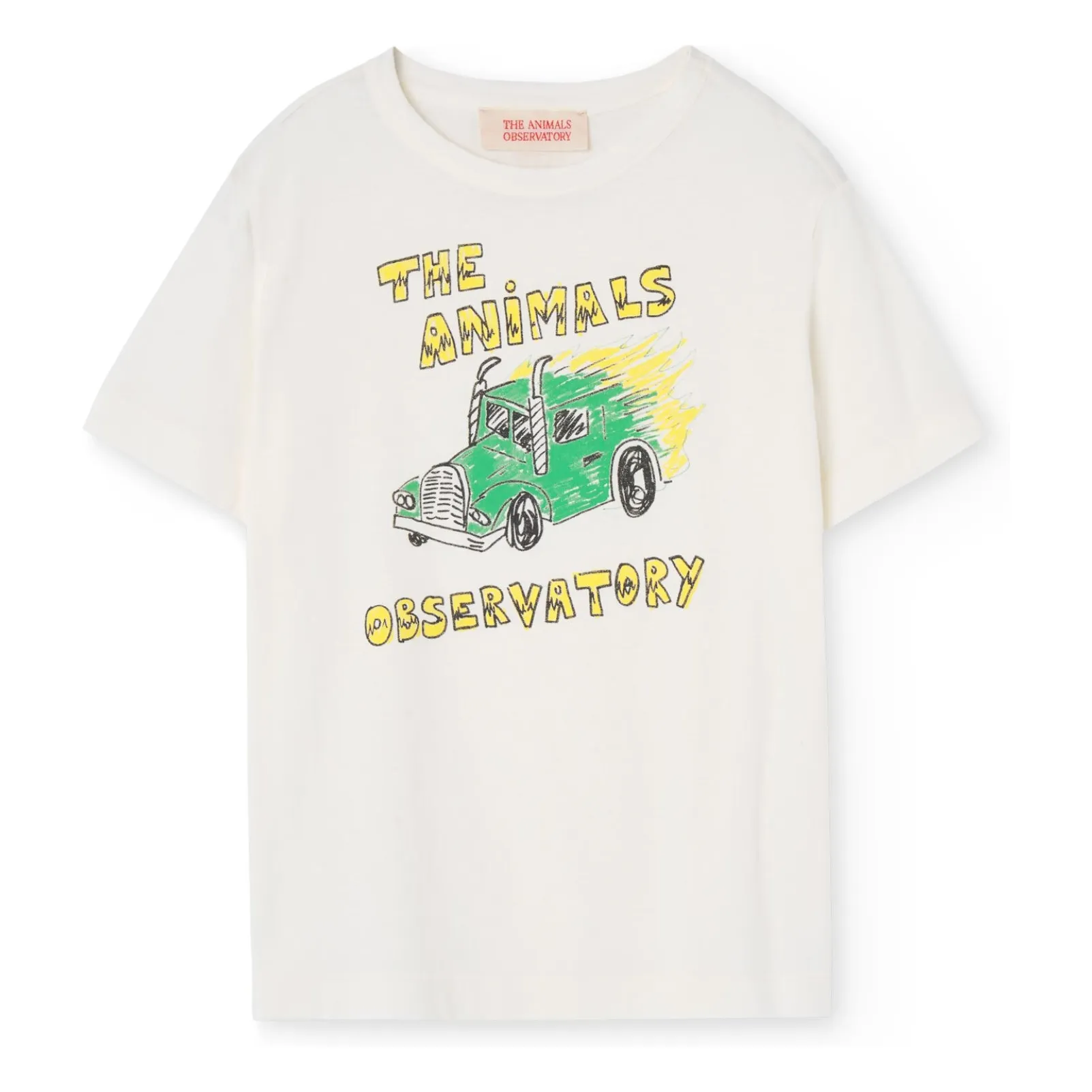 The Animals Observatory Ecru Rooster T-Shirt