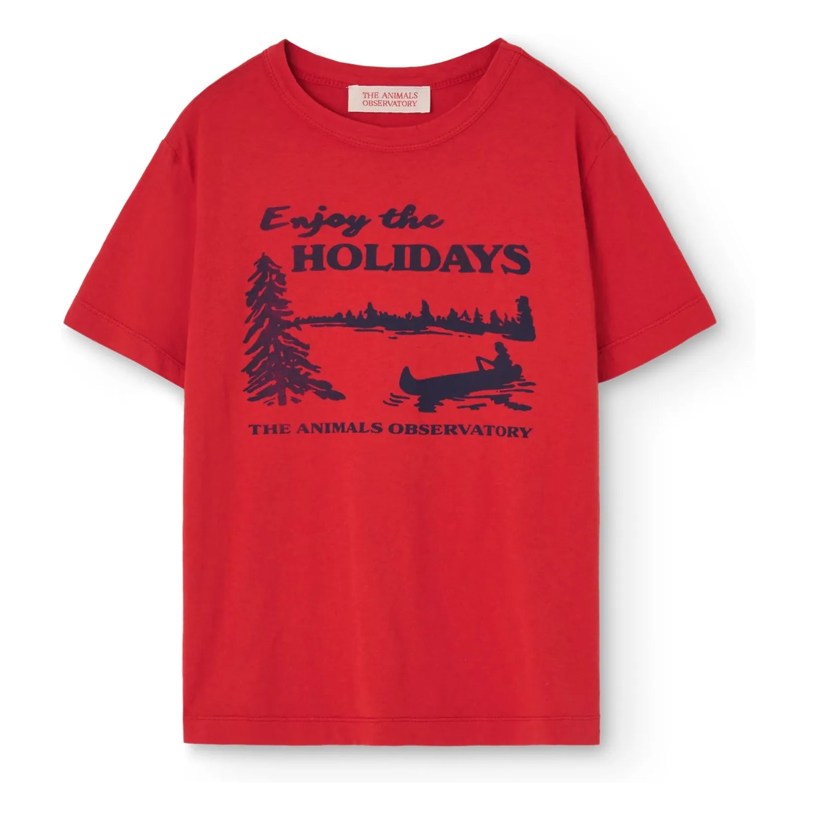The Animals Observatory Red Rooster Holidays T-Shirt