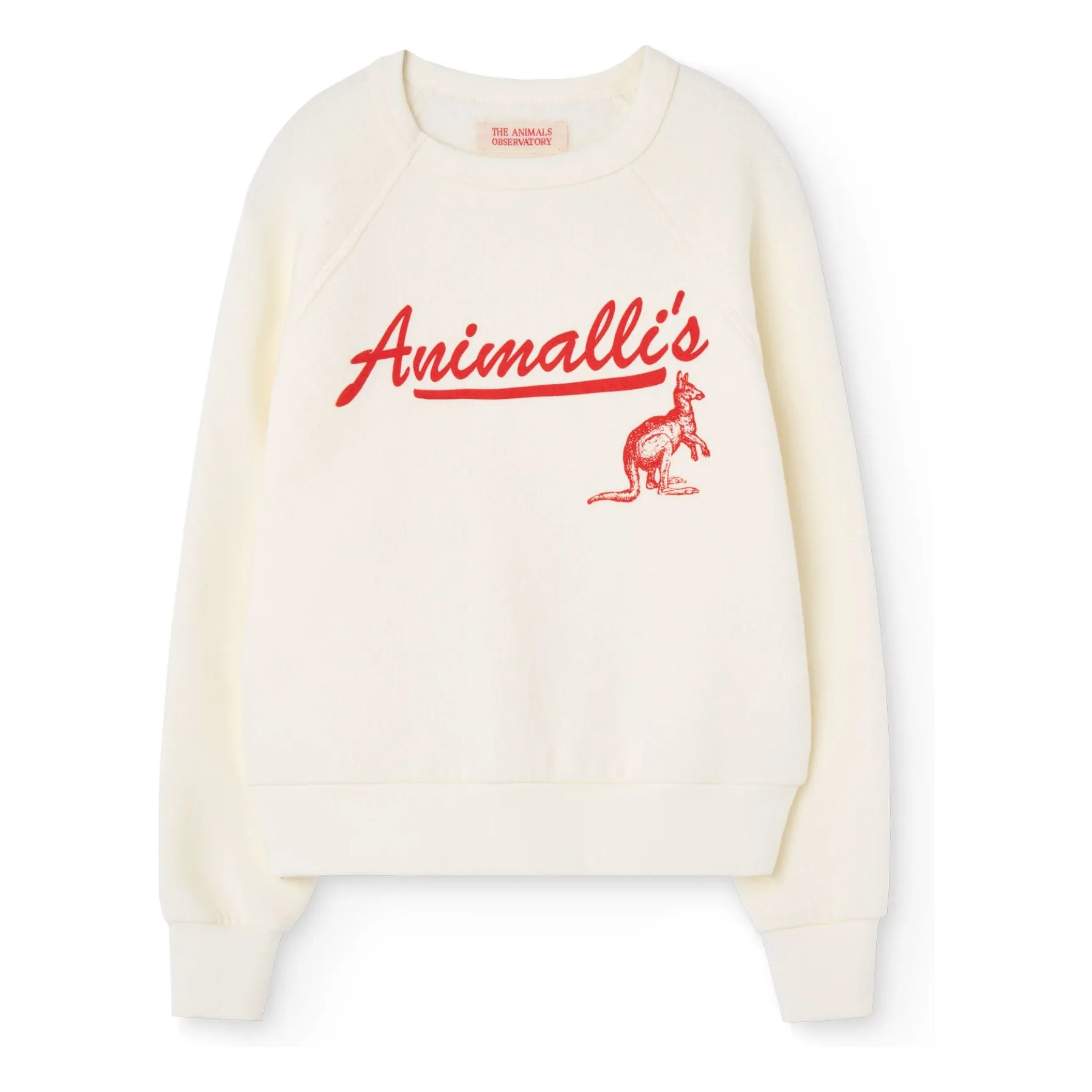 The Animals Observatory Ecru Animalli's Shark Sweat
