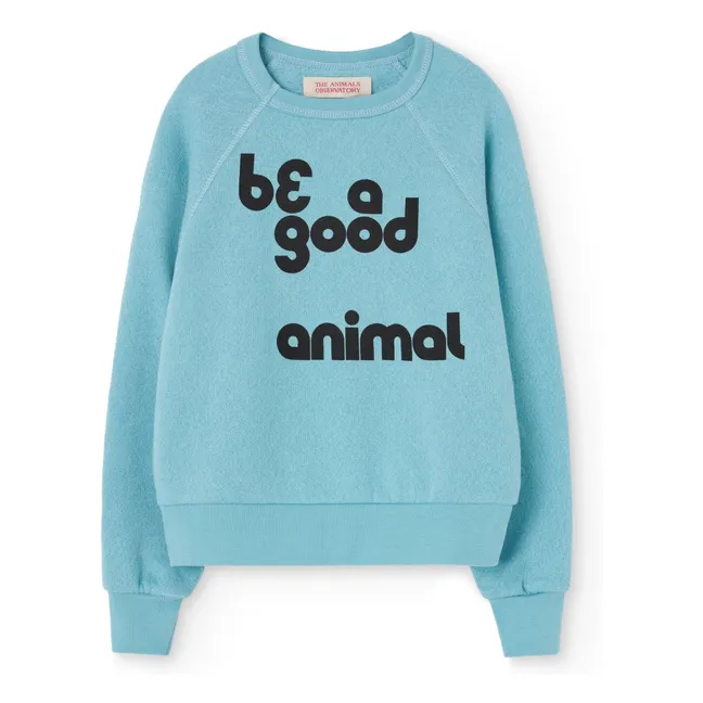 Sudadera Shark Be A Good Animal | Azul