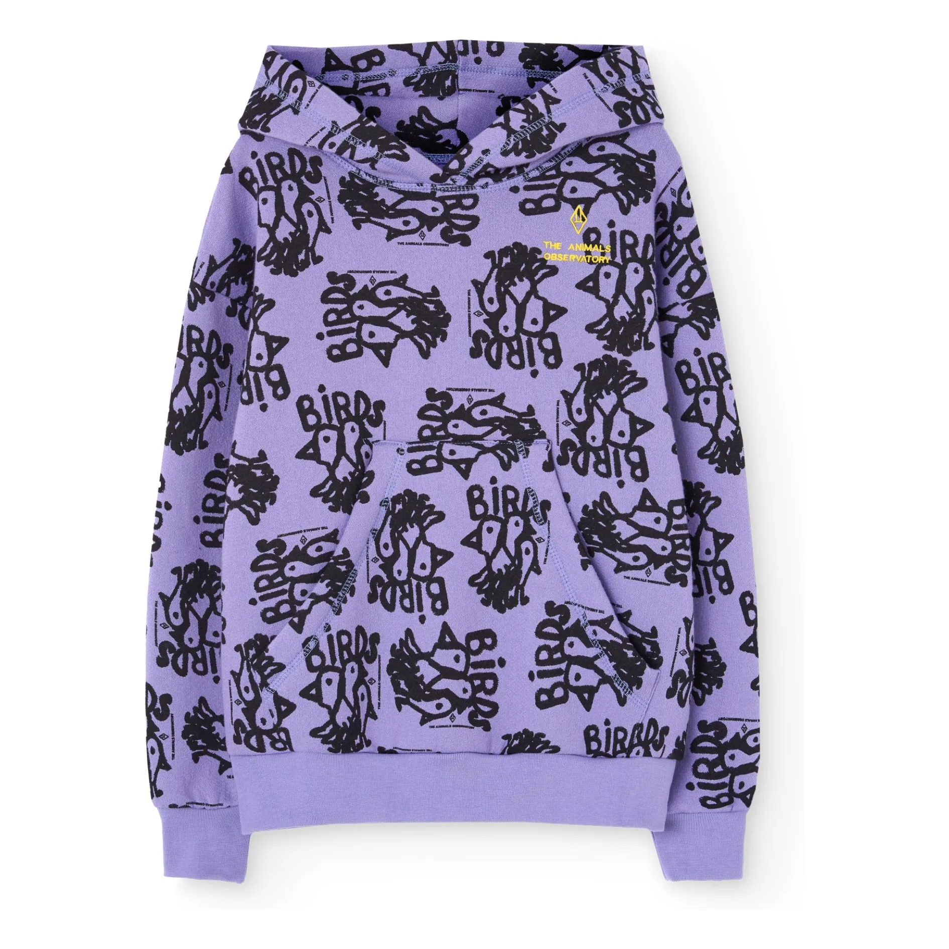 The Animals Observatory Purple Hoodie Beaver