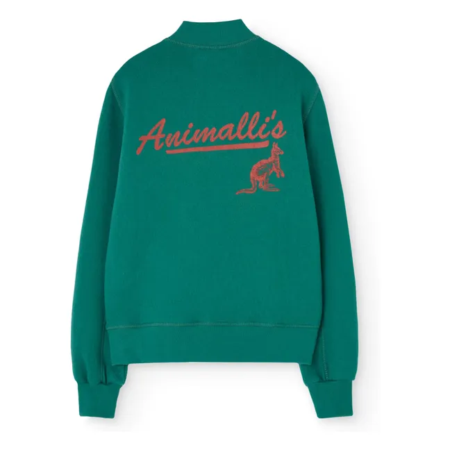 Sudadera cebra | Verde Menta