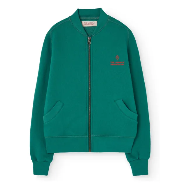 Sudadera cebra | Verde Menta