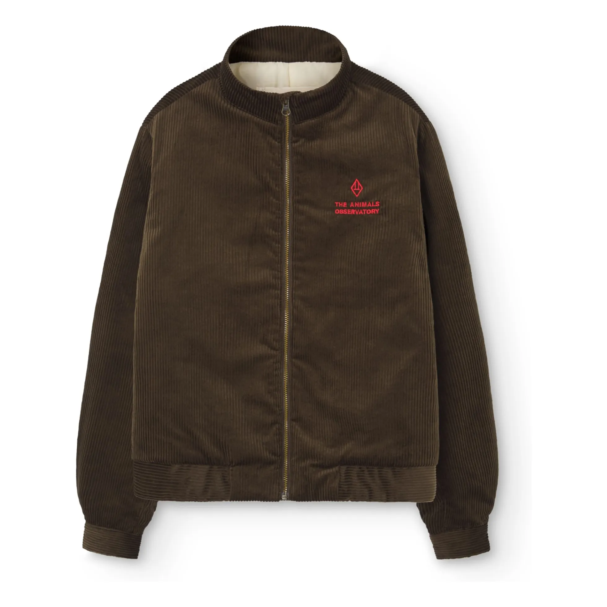 The Animals Observatory Chocolate Tiger Corduroy Jacket