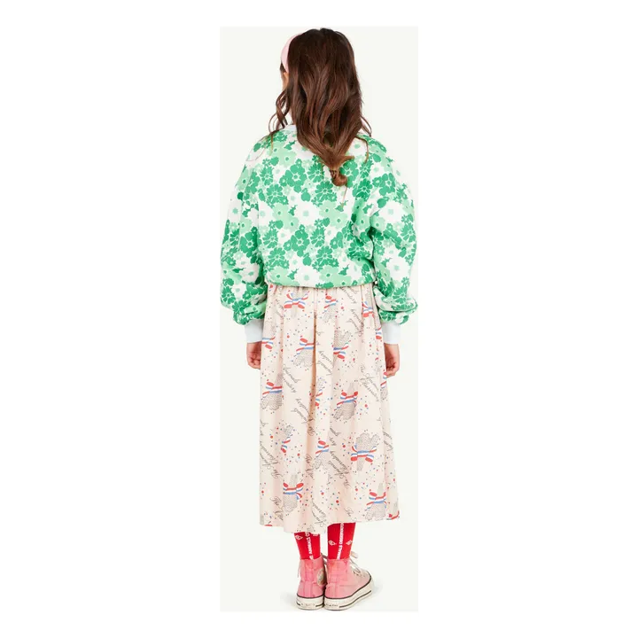 Sweat Bear Fleurs | Vert- Image produit n°2