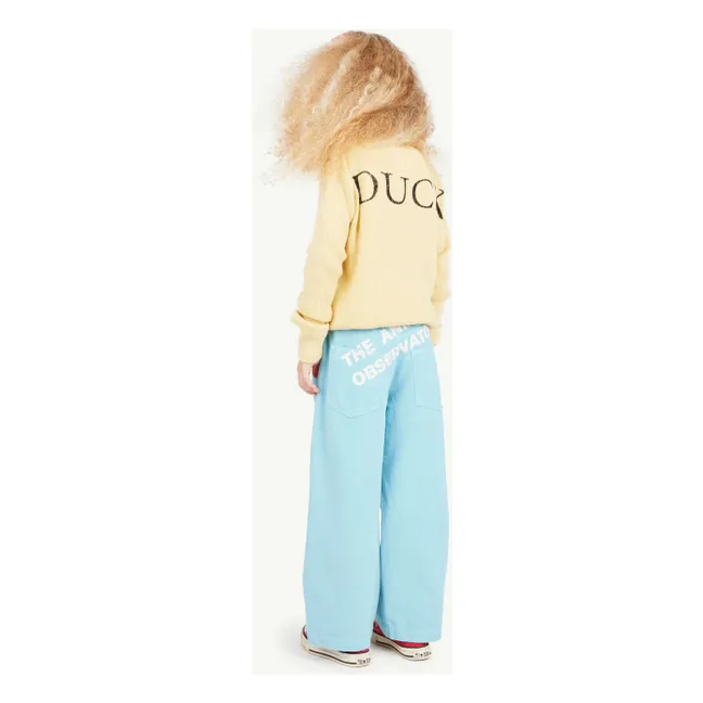 Bull Pullover Wolle | Blasses Gelb