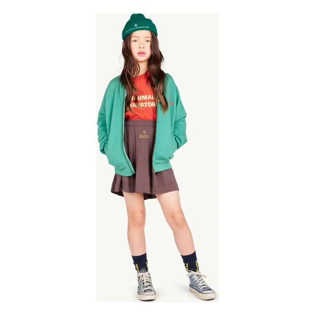 Sudadera cebra | Verde Menta