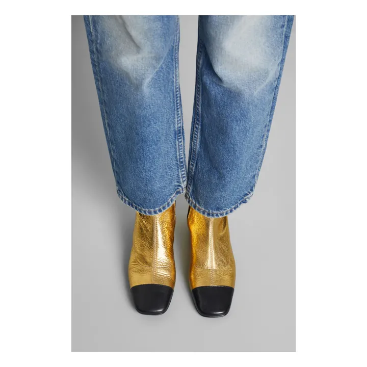 Bottines Laurie | Doré- Image produit n°4