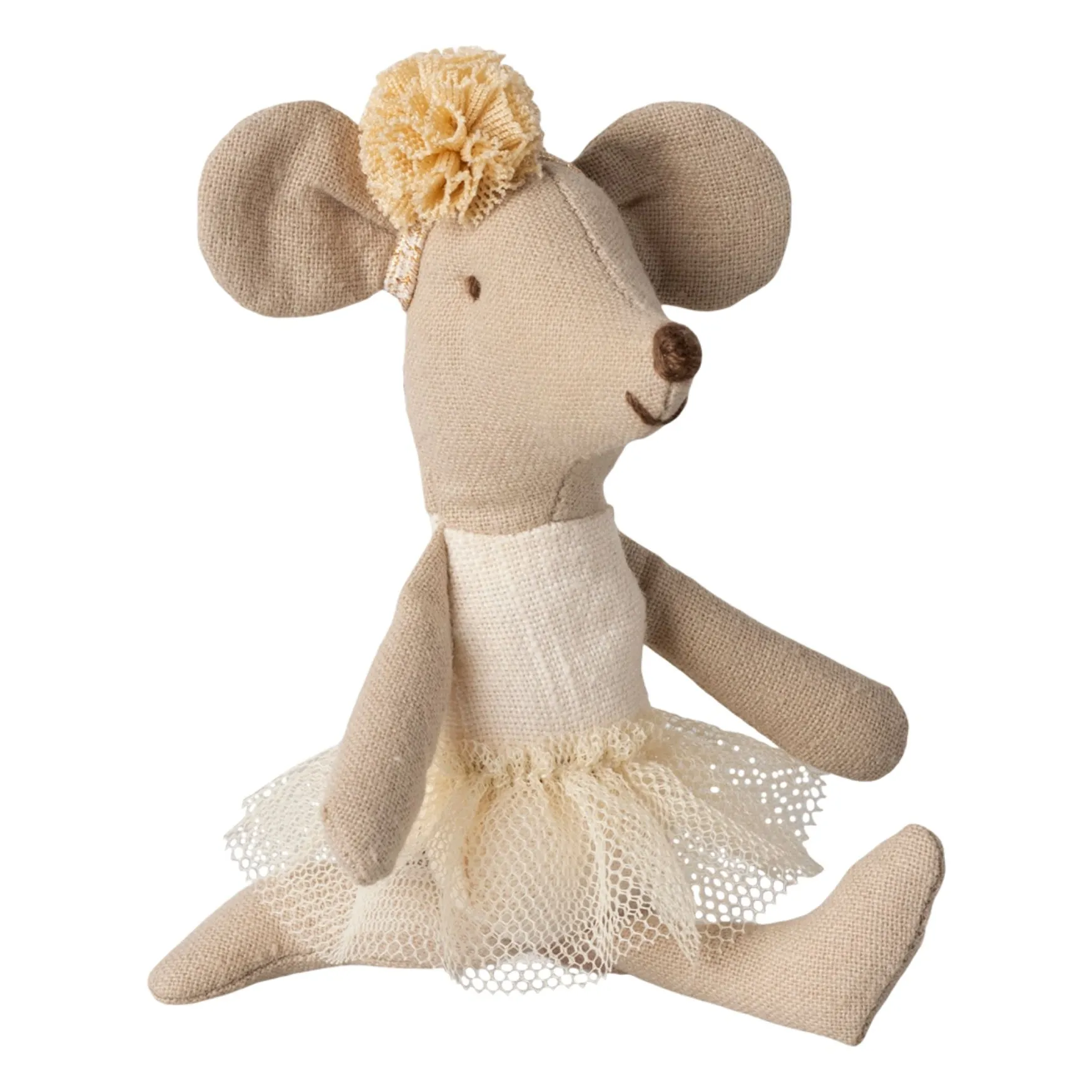 Petite Sœur souris ballerine | Blanc cassé- Image produit n°1