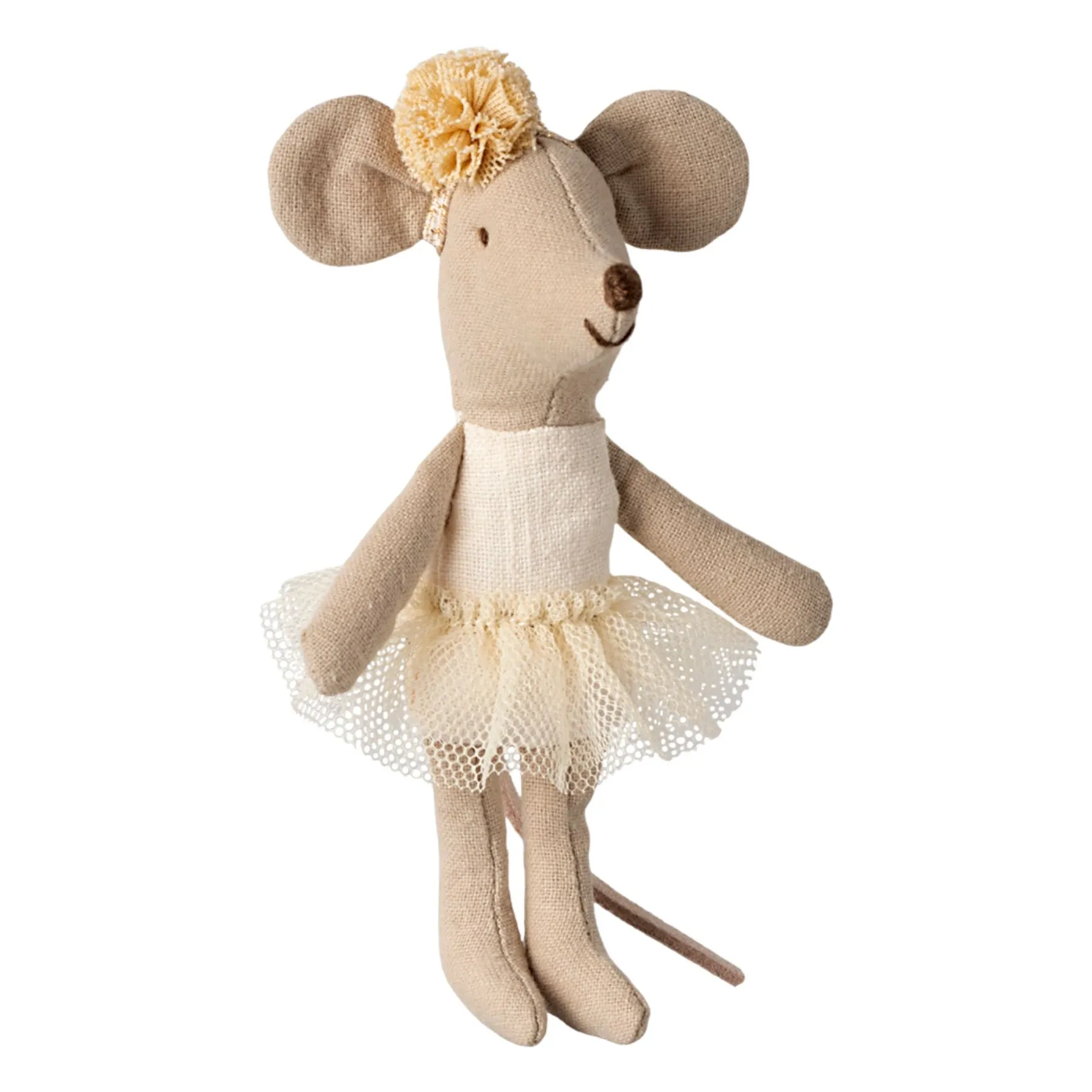 Petite Sœur souris ballerine | Blanc cassé- Image produit n°0