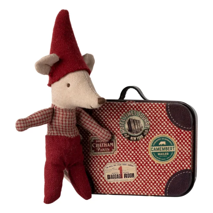 Maileg - Maileg - Bébé souris de Noël et sa valise