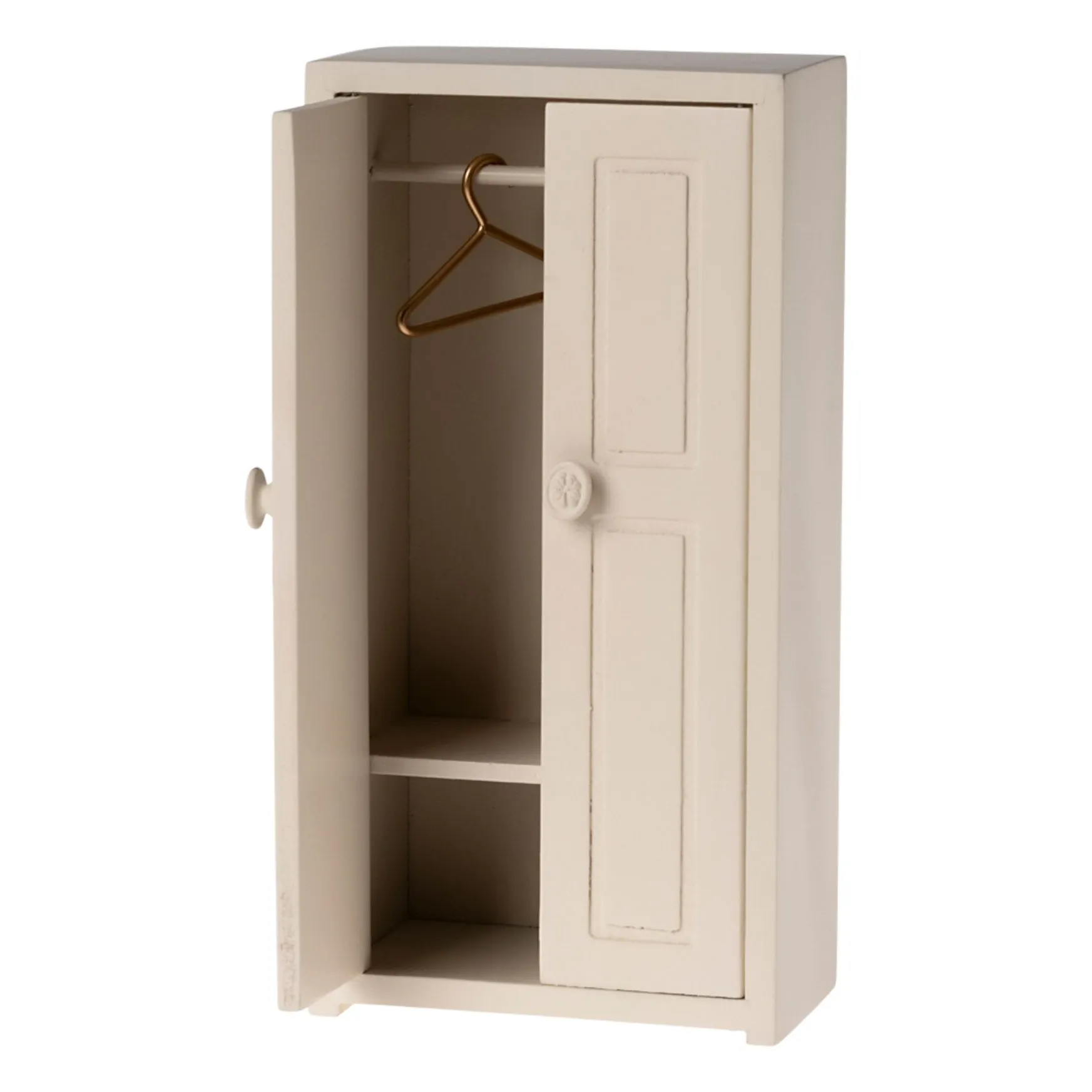 Armoire et ses cintres | Crème- Image produit n°2